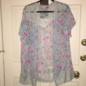 Flower cardigan
